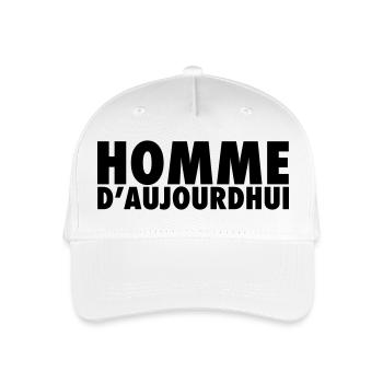 Homme D’aujourd’hui - Style Masculin Moderne - Casquette de baseball bio Enfant - blanc - Devant