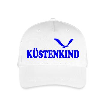 Enfant côtier - Casquette de baseball bio Enfant - blanc - Devant