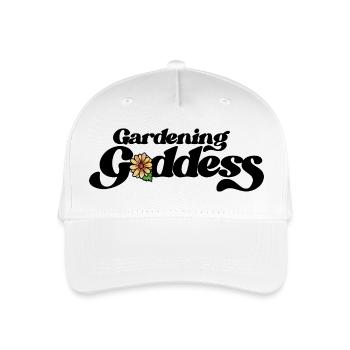 Aquarell-Gänseblüte - Kinder Bio Basecap - Weiß - Vorne