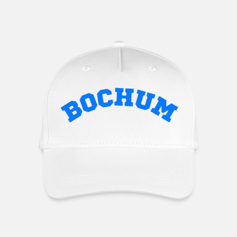 Bochum - Kinder Bio Basecap - Weiß
