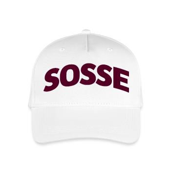Sosse für immer - Kinder Bio Basecap - Weiß - Vorne