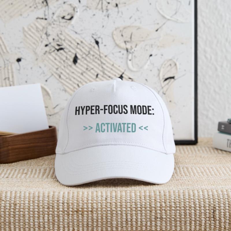 Mode Hyper-Focus : Activé - Déclaration Casquette de baseball bio Enfant