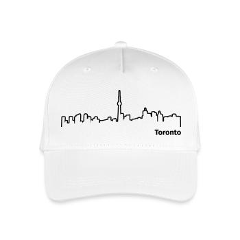 Toronto - Organic Kids’ Baseball Cap - white - Front