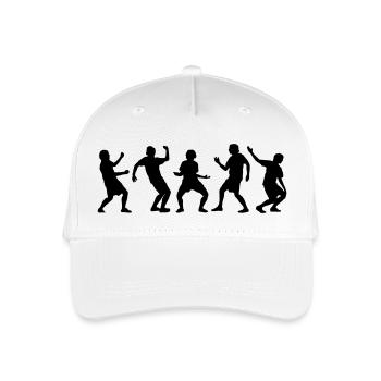 dance - Kinder Bio Basecap - Weiß - Vorne