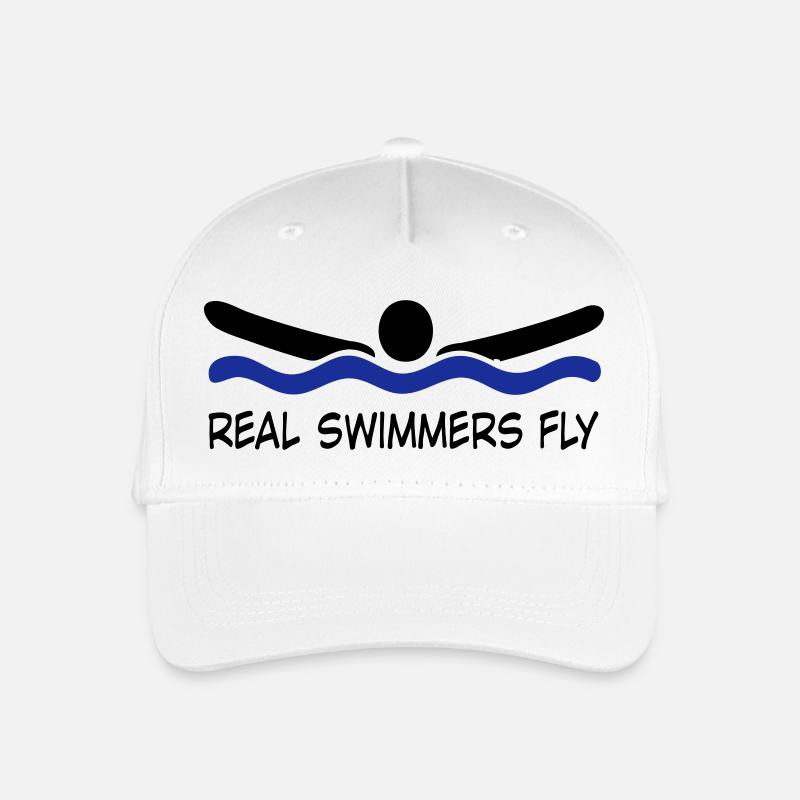 butterfly - Organic Kids’ Baseball Cap - white