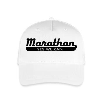 Marathon - Kinder Bio Basecap - Weiß - Vorne