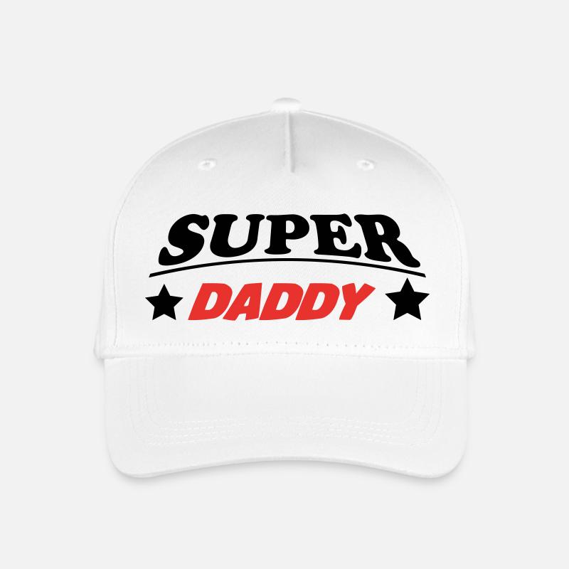 PAPA VATI DAD - Kinder Bio Basecap - Weiß