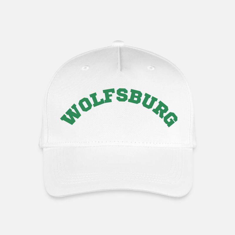 Wolfsburg - Kinder Bio Basecap - Weiß