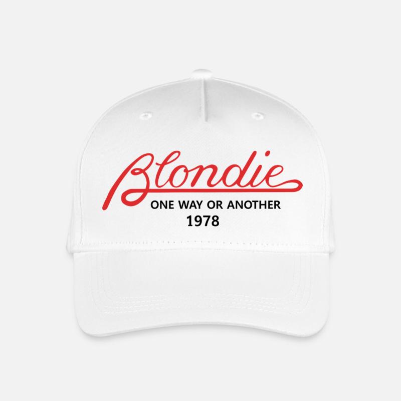 Blondie - Organic Kids’ Baseball Cap - white