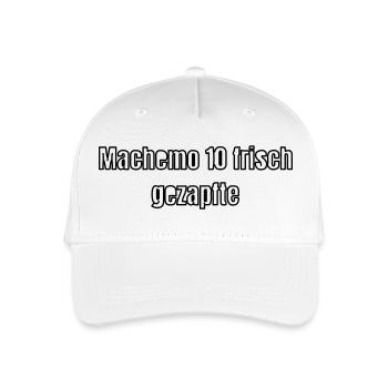 Tapped - Organic Kids’ Baseball Cap - white - Front