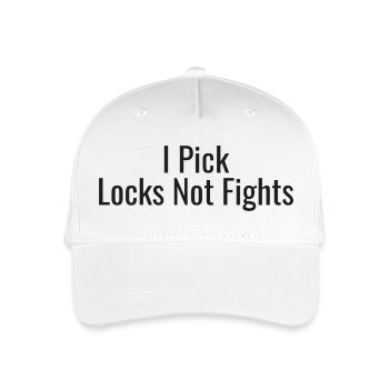 Locksmith Humor - Organic Kids’ Baseball Cap - white - Front