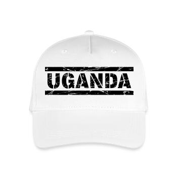 Uganda - Organic Kids’ Baseball Cap - white - Front