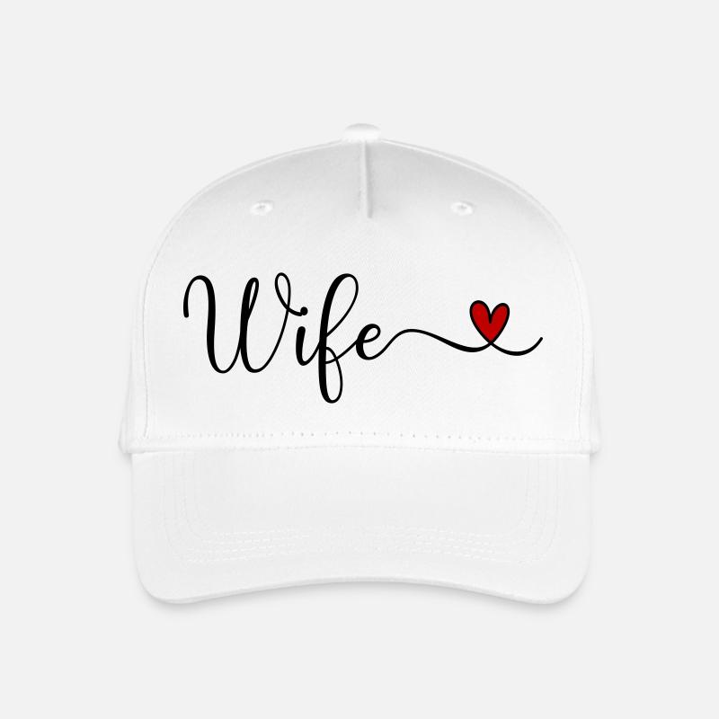 Ehefrau - Kinder Bio Basecap - Weiß