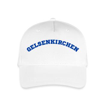 Gelsenkirchen - Kinder Bio Basecap - Weiß - Vorne