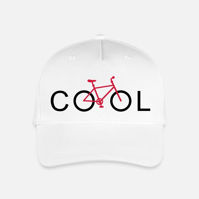 cool mountainbike - Kinder Bio Basecap - Weiß