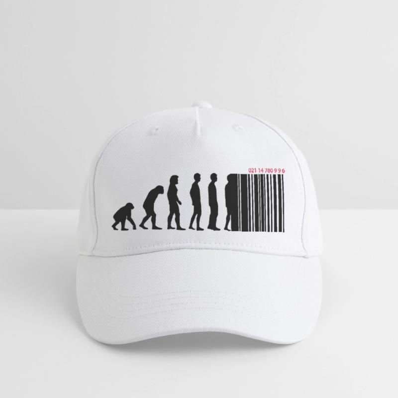 DARWIN - EVOLUTION SOCIETE - CODE BARRE Casquette de baseball bio Enfant