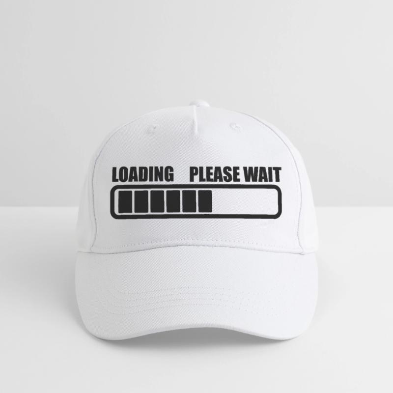Loading wait a while Organic Kids’ Baseball Cap