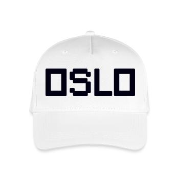 OSLO, Norvège, Norvège - Casquette de baseball bio Enfant - blanc - Devant