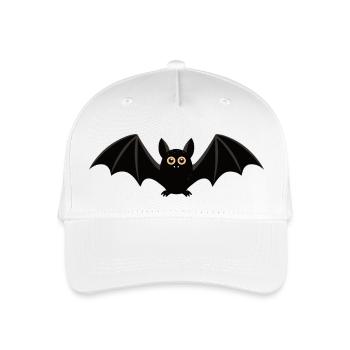 Chauve-souris - Casquette de baseball bio Enfant - blanc - Devant