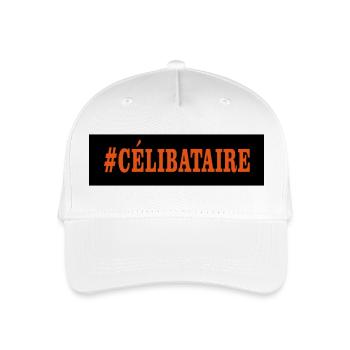 bachelor - Organic Kids’ Baseball Cap - white - Front