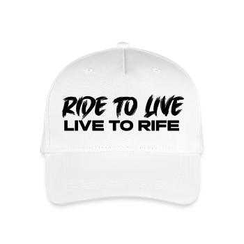 Parcours pour vivre - Casquette de baseball bio Enfant - blanc - Devant