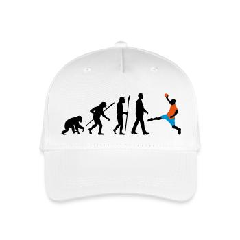evolution_handball_102012_a_3c - Kinder Bio Basecap - Weiß - Vorne