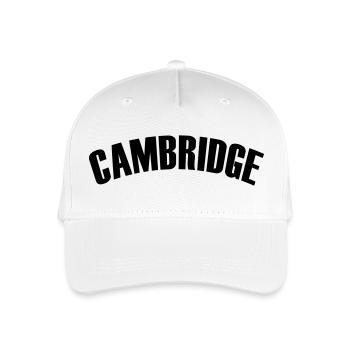 Cambridge Shirt - Organic Kids’ Baseball Cap - white - Front