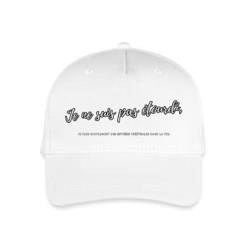 Etourdi - Casquette de baseball bio Enfant - blanc - Devant