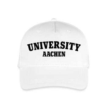 University of Aachen - Organic Kids’ Baseball Cap - white - Front