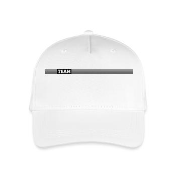 Team - Casquette de baseball bio Enfant - blanc - Devant