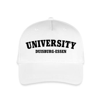 University of Duisburg Essen - Organic Kids’ Baseball Cap - white - Front