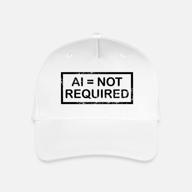 AI = not required (black) - Kinder Bio Basecap - Weiß