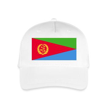 Érythrée - Casquette de baseball bio Enfant - blanc - Devant