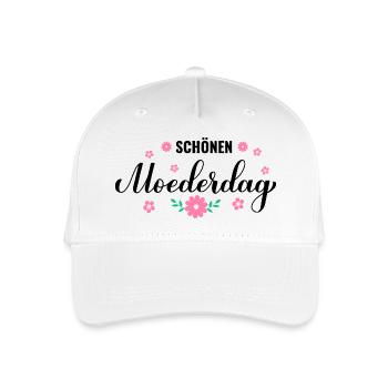 Flower Wreath in Pastel Pink - Organic Kids’ Baseball Cap - white - Front