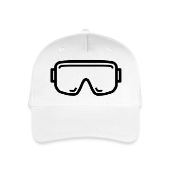 lunettes de sécurité - Casquette de baseball bio Enfant - blanc - Devant