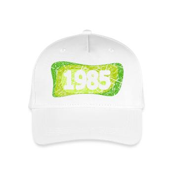 Retro 1985 - Kinder Bio Basecap - Weiß - Vorne