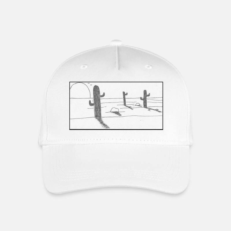 mexikanische Wüste - Kinder Bio Basecap - Weiß