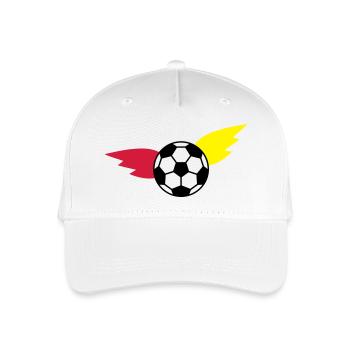 Championnat de ballon de football - Casquette de baseball bio Enfant - blanc - Devant
