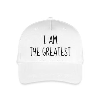 Boxen / Boxer / Boxing / Fight / Ali - Kinder Bio Basecap - Weiß - Vorne