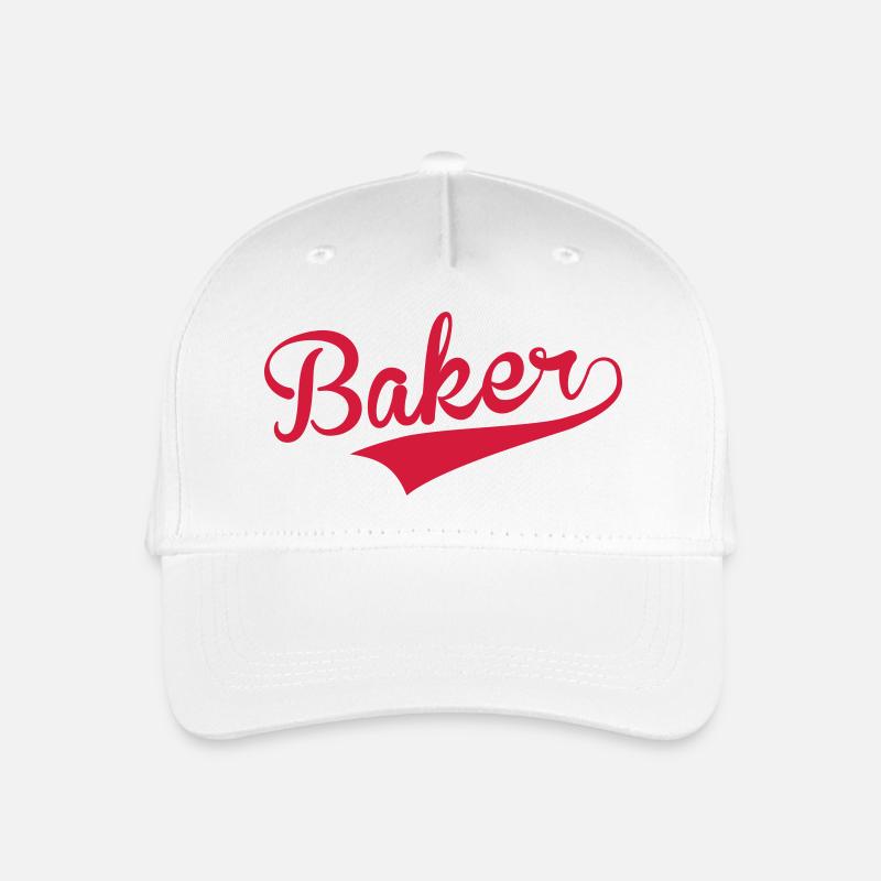 Bäckerei / Kuchen / Arbeit / Job - Kinder Bio Basecap - Weiß