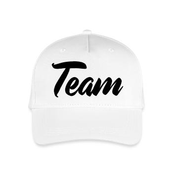 Équipe - Casquette de baseball bio Enfant - blanc - Devant