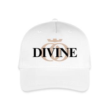 DIVINE OPPOLINE – Feminine Energy Collection - Organic Kids’ Baseball Cap - white - Front
