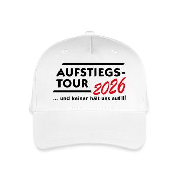 Ascension Tour 2026 - Organic Kids’ Baseball Cap - white - Front