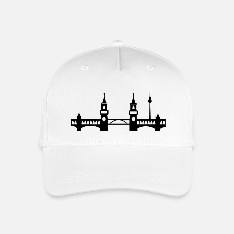 Berlin - Kinder Bio Basecap - Weiß