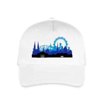 Wien Skyline - Kinder Bio Basecap - Weiß - Vorne