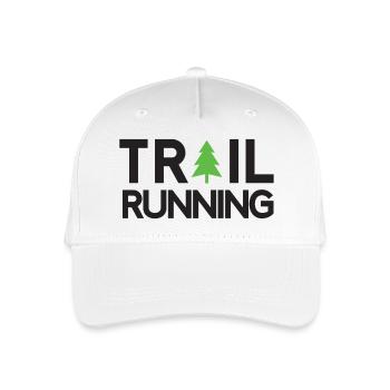 Trail Running - Kinder Bio Basecap - Weiß - Vorne