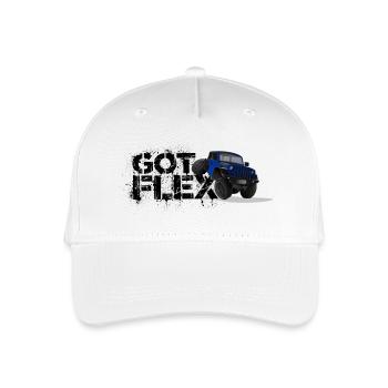 GOT FLEX - SUV - Off Road / Blue - Organic Kids’ Baseball Cap - white - Front