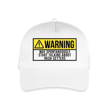 Irish Setter - Organic Kids’ Baseball Cap - white - Front