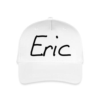 Eric - Kinder Bio Basecap - Weiß - Vorne
