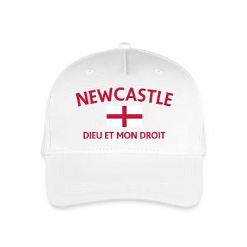 Newcastle Crest Fusion - Kinder Bio Basecap - Weiß - Vorne